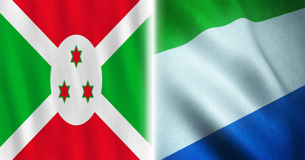 مسارات المصالحة الوطنية وبناء السلام في سيراليون و بوروندي