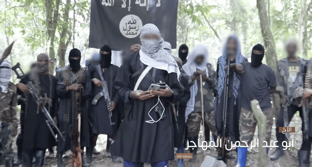 عناصر تنظيم الدولة ولاية وسط أفريقيا - شرق الكونغو 