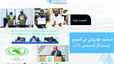المشهد الإفريقي العدد 168