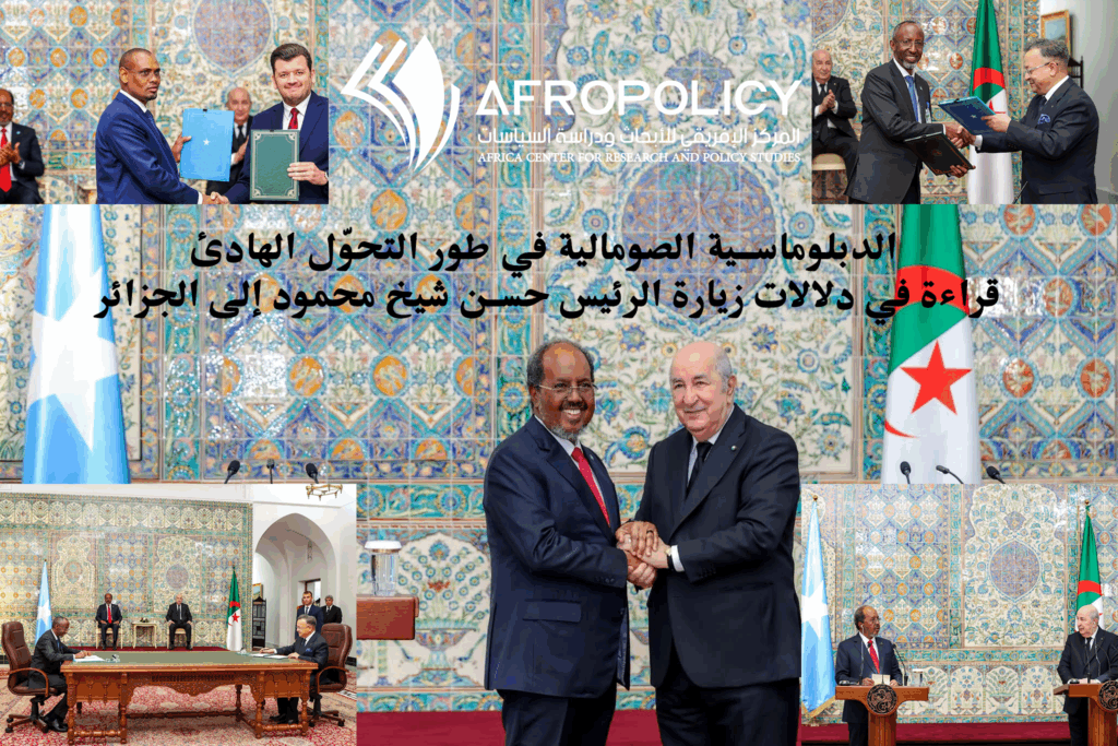 زيارة الرئيس حسن شيخ محمود إلى الجزائر