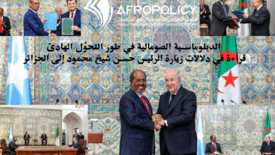 زيارة الرئيس حسن شيخ محمود إلى الجزائر