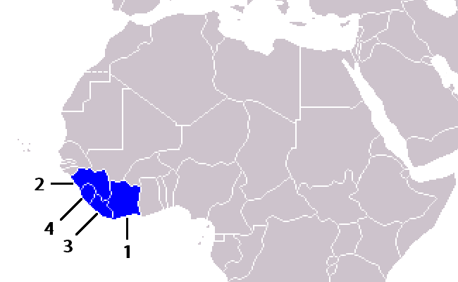حوض نهر مانو: غينيا وليبيريا وسيراليون