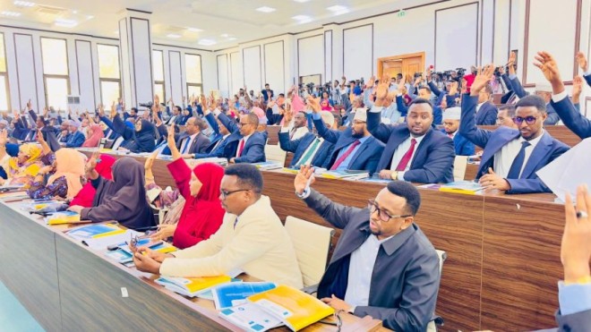 رئيس البرلمان الصومالي