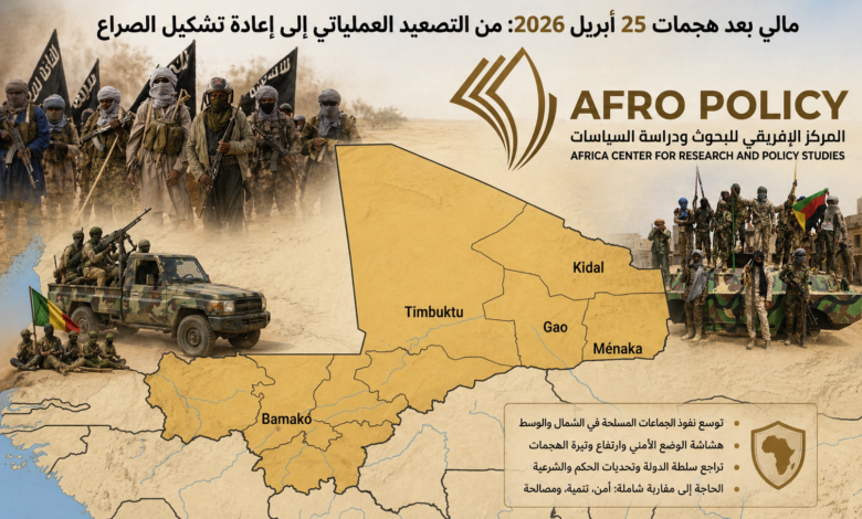 مالي بعد هجمات 25 أبريل 2026