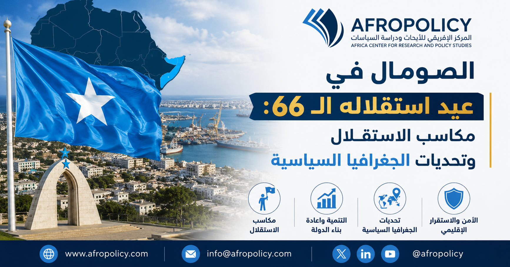 الصومال في عيد استقلاله الـ 66