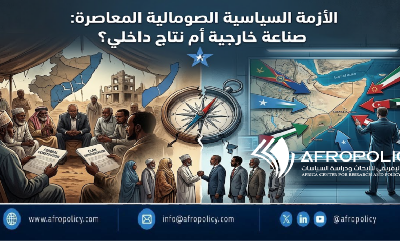 الأزمة السياسية الصومالية المعاصرة: صناعة خارجية أم نتاج داخلي؟